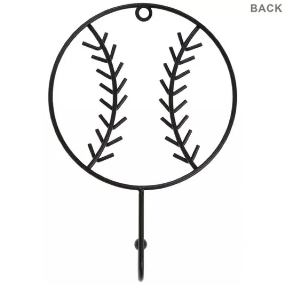 (2) Baseball Wall Hook